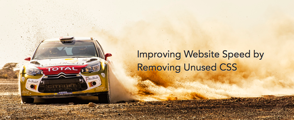 Improving Website Speed by Removing Unused CSS